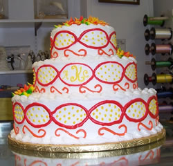bride's cake