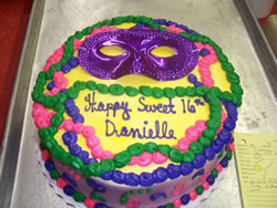 Sweet 16 birthday cake